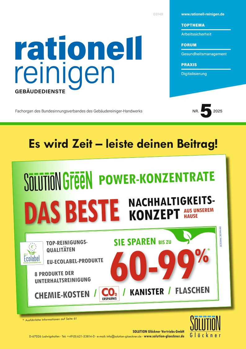 rationell reinigen - Ausgabe 5/2025 - digital
