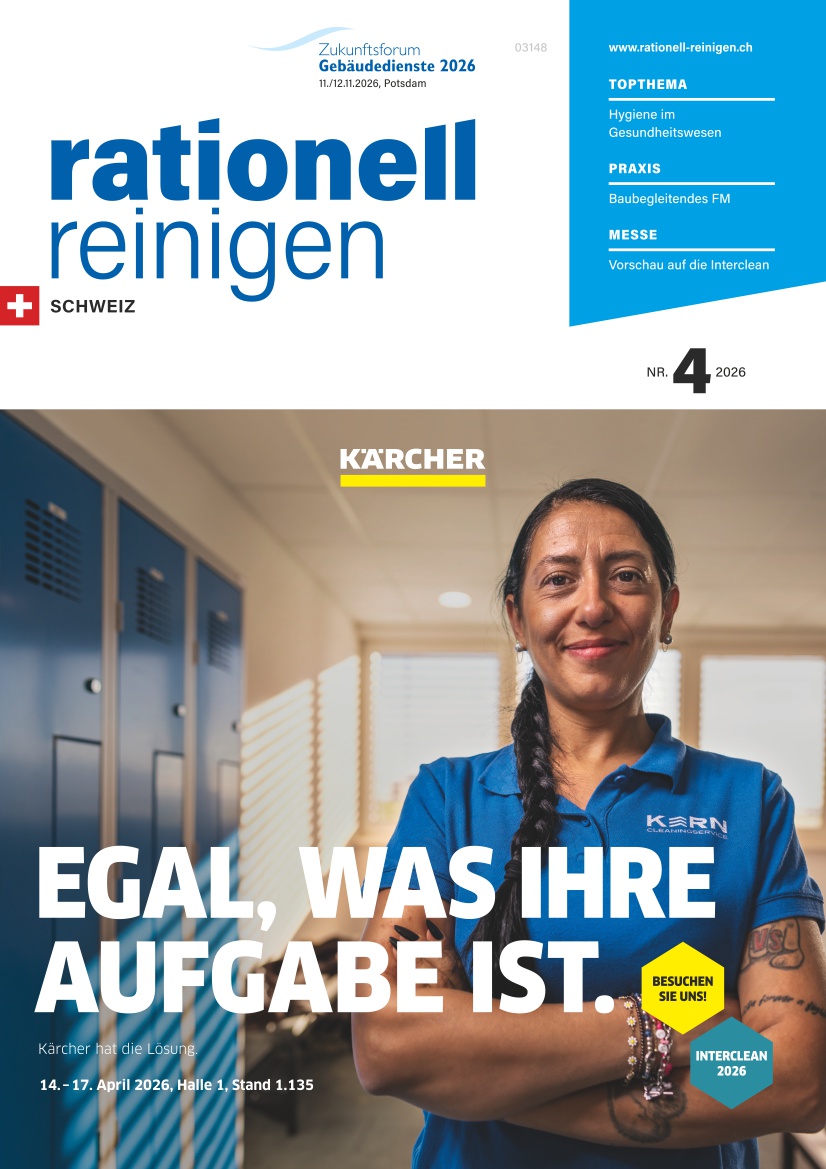 rationell reinigen Schweiz - Ausgabe 4/2026 - digital