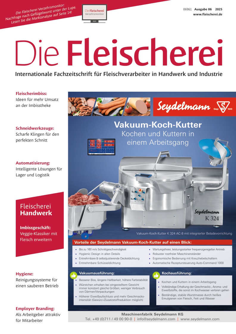 Die Fleischerei - Ausgabe 6/2025