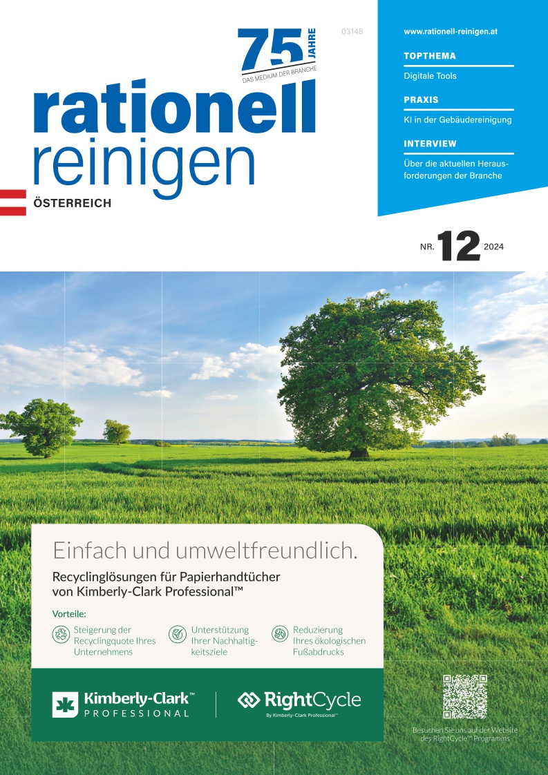 Cover rationell reinigen Österreich 12 2024