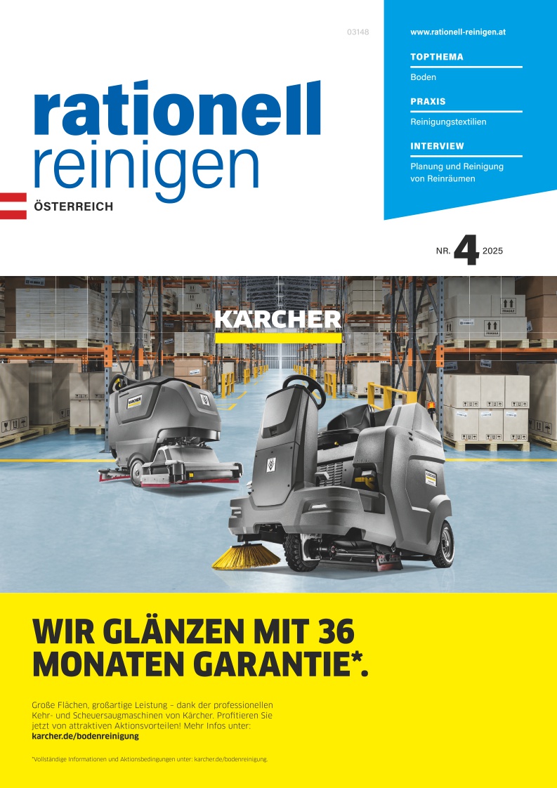 rationell reinigen Österreich - Ausgabe 4/2025